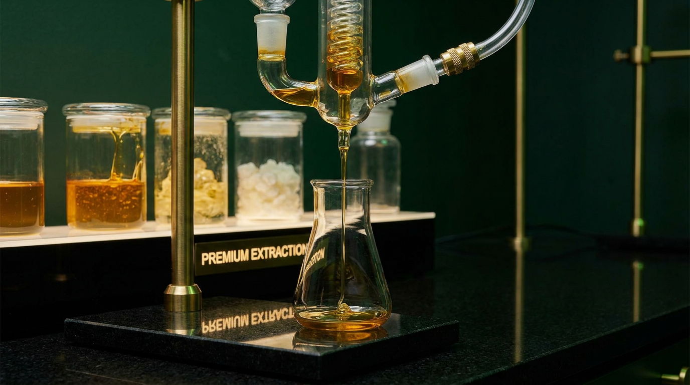Premium cannabis extraction process