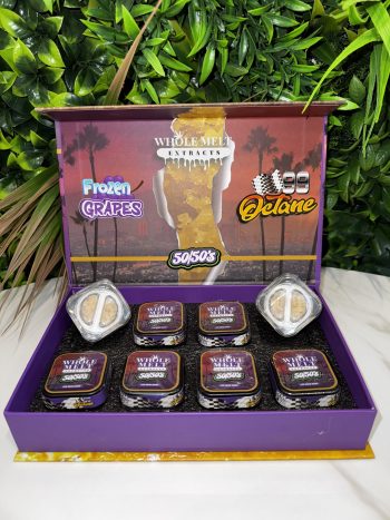 Whole Melt 50/50's Resin Box: Frozen Grapes x Octane 99
