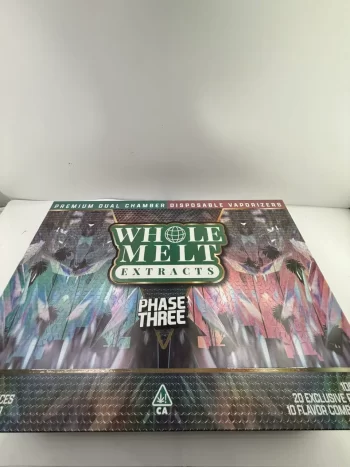 Whole Melt Phase Three Dual Chamber 2G Disposable | Premium Cannabis Extracts | Whole Melt