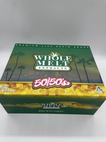 Whole Melt 50/50’s Resin | Premium Cannabis Extracts | Whole Melt