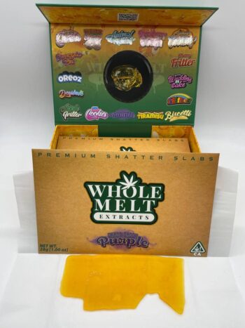 Grand Daddy Purple Shatter | Premium Cannabis Extracts | Whole Melt