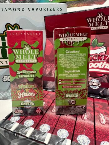 Whole Melt Melon Haze - cannabis concentrate cartridge - Whole Melt Extracts