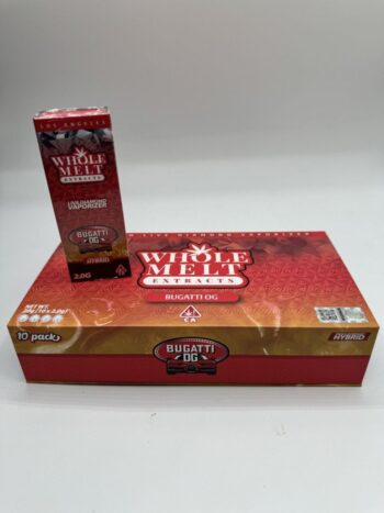 Whole Melt Bugatti OG - cannabis concentrate cartridge - Whole Melt Extracts