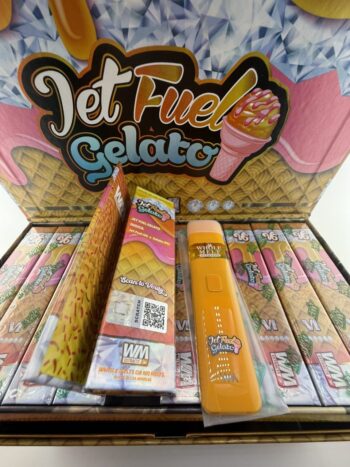 V6 Jet Fuel Gelato - cannabis concentrate cartridge - Whole Melt Extracts